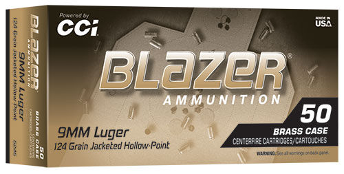 9mm Luger Blazer JHP