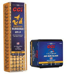 CCI Launching New Products in 2026, Including 22-Caliber Slugs for Air