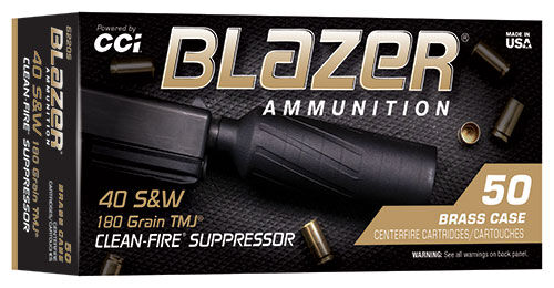 40 S&W Clean-Fire Suppressor boxes