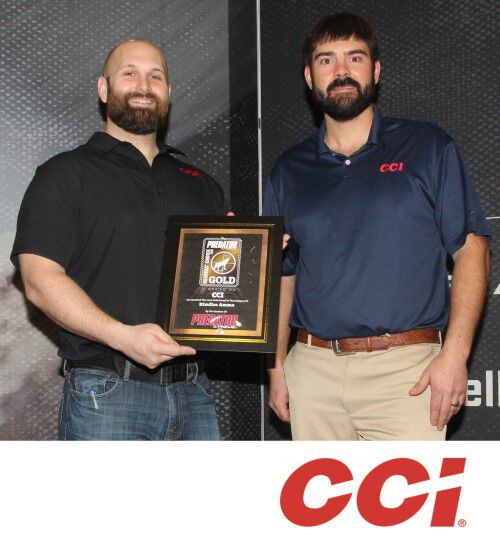 CCI receiving PredatorXtremeGoldAward