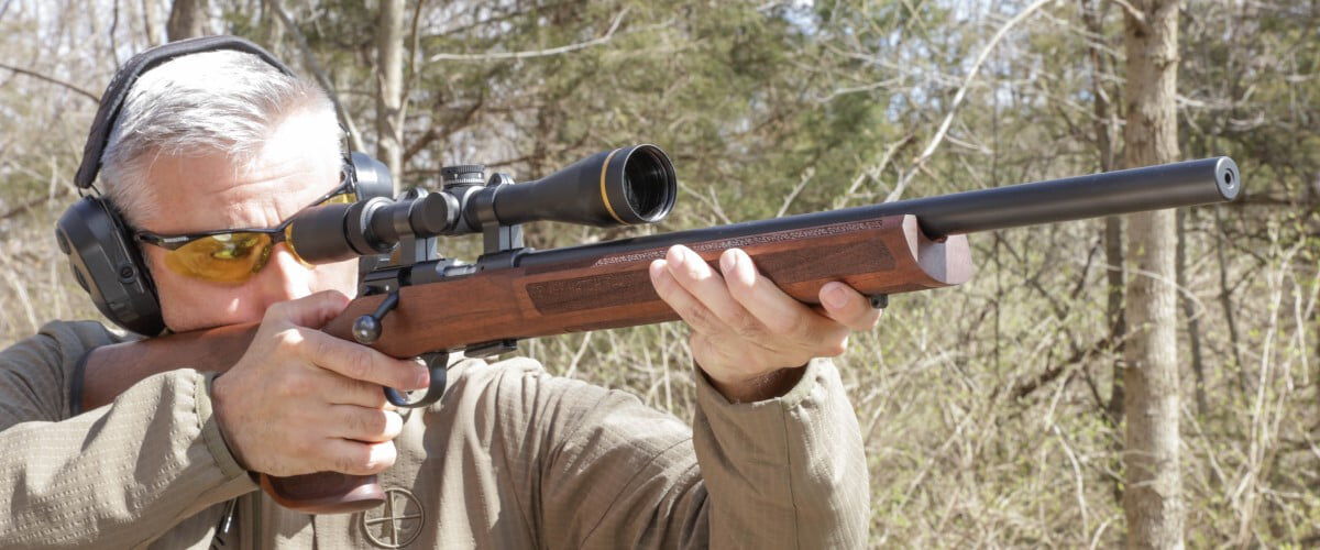 shooter aiming a rifle