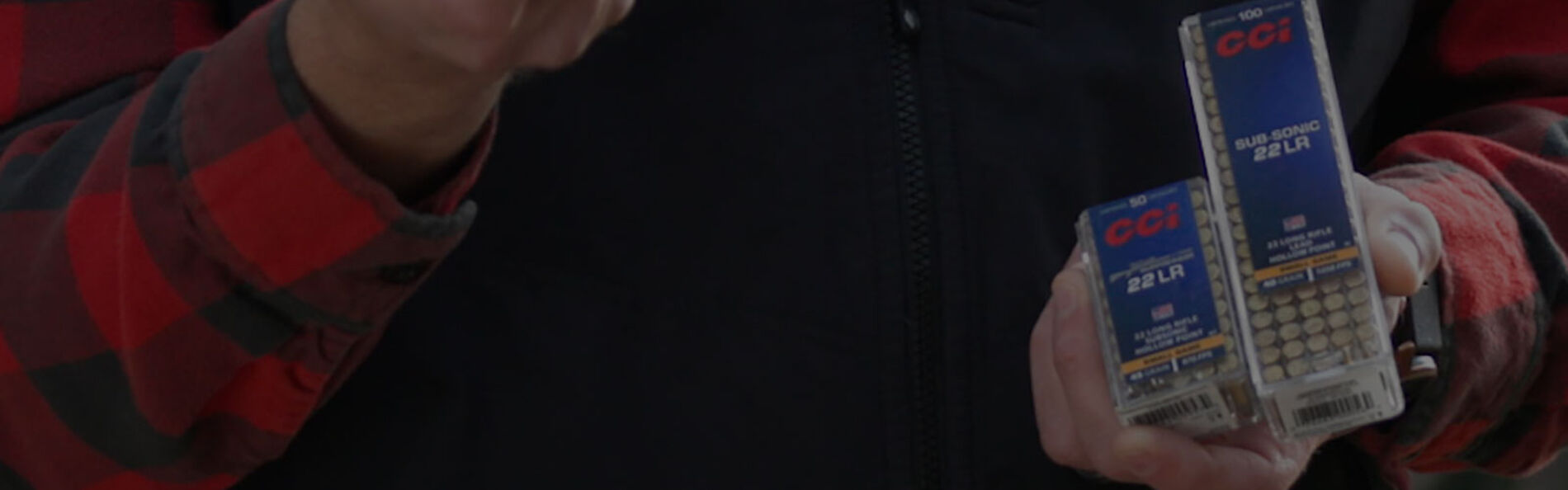 Dan Compton holding CCI's suppressor-optimized offerings