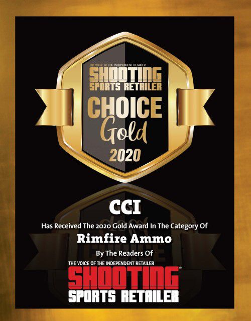 Shooting Sports Retailer Choice Gold 2020 Award