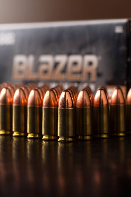 Blazer Brass, 9mm Luger, 115 Grain, Full Metal Jacket, 1145 fps