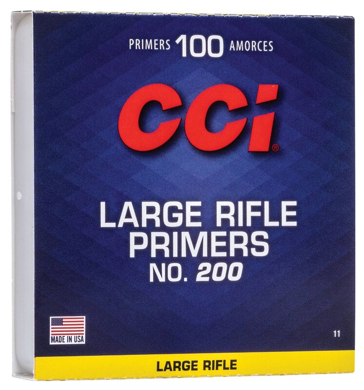 Standard Rifle Primer, Large Rifle