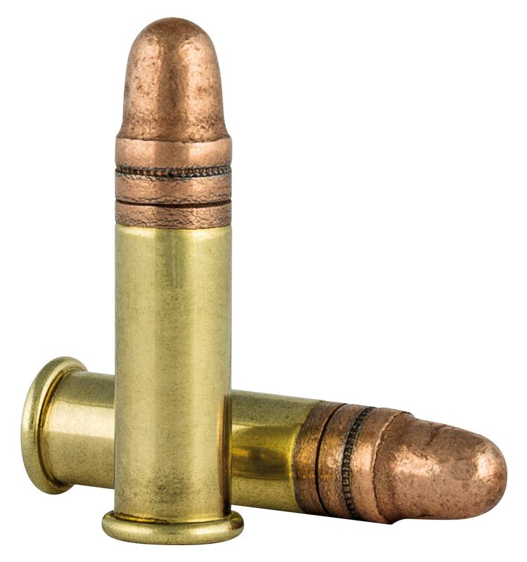 Target Mini-Mag, 22 LR, 40 Grain, Copper Plated Round Nose, 1235 fps