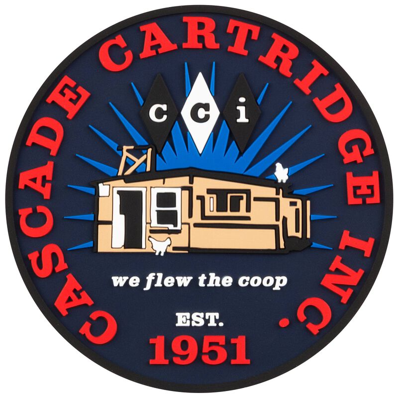 CCI We Flew The Coop Coasters, Rubber, 3.5 inch Diameter