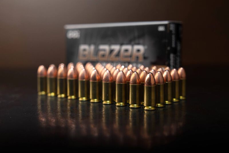 Blazer Brass, 9mm Luger, 115 Grain, Full Metal Jacket, 1145 fps