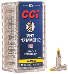 VNT™, 17 Mach 2, 17 Grain, VNT, 2010 fps