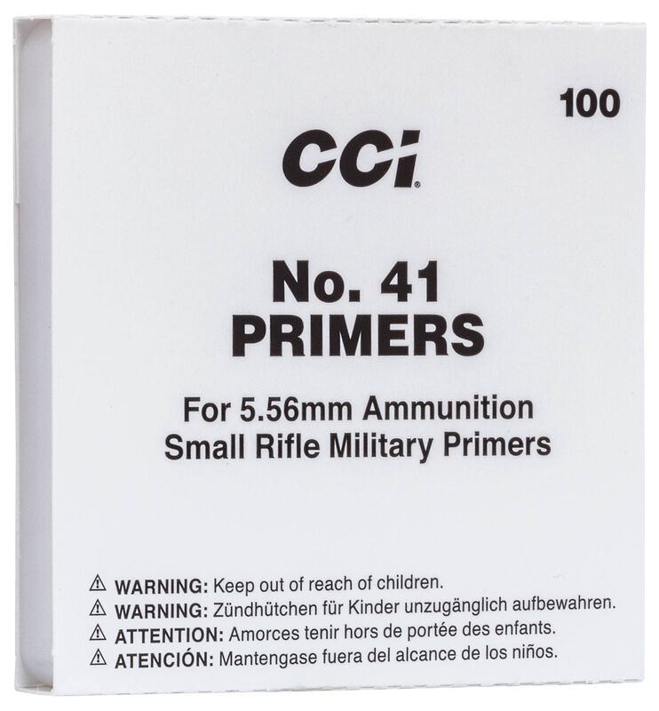 Mil-Spec No.41/5.56 Primer, Small Rifle