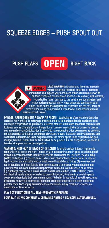 Maxi-Mag, 22 WMR, 40 Grain, Jacketed Hollow Point, 1875 fps