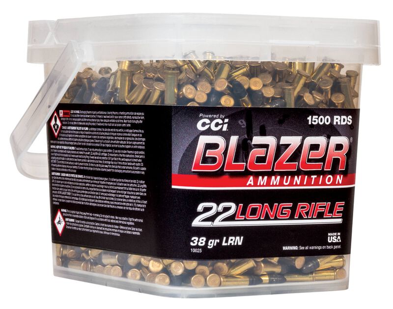 Blazer&reg; Rimfire, 22 LR, 38 Grain, Lead Round Nose, 1235 fps