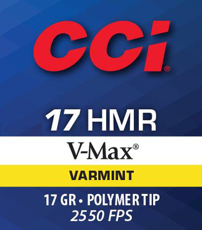 V-Max, 17 HMR, 17 Grain, V-Max&reg;, 2550 fps