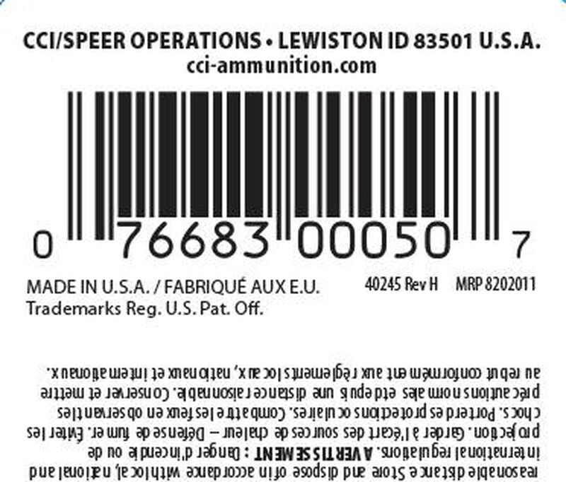 Stinger, 22 LR, 32 Grain, Copper Plated Hollow Point, 1640 fps