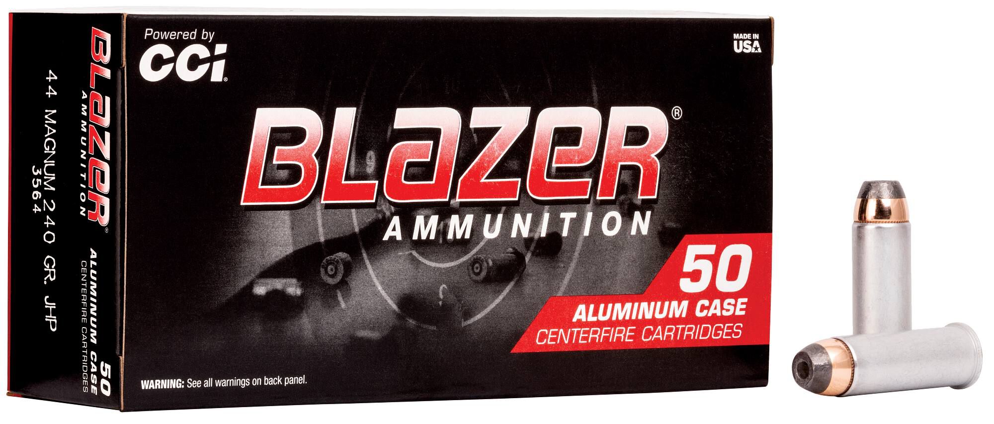 CAL44CMC マ グ ナ ム Buy Blazer Aluminum 44 Rem Magnum Ammo | 240 Grain, 1200 FPS | CCI