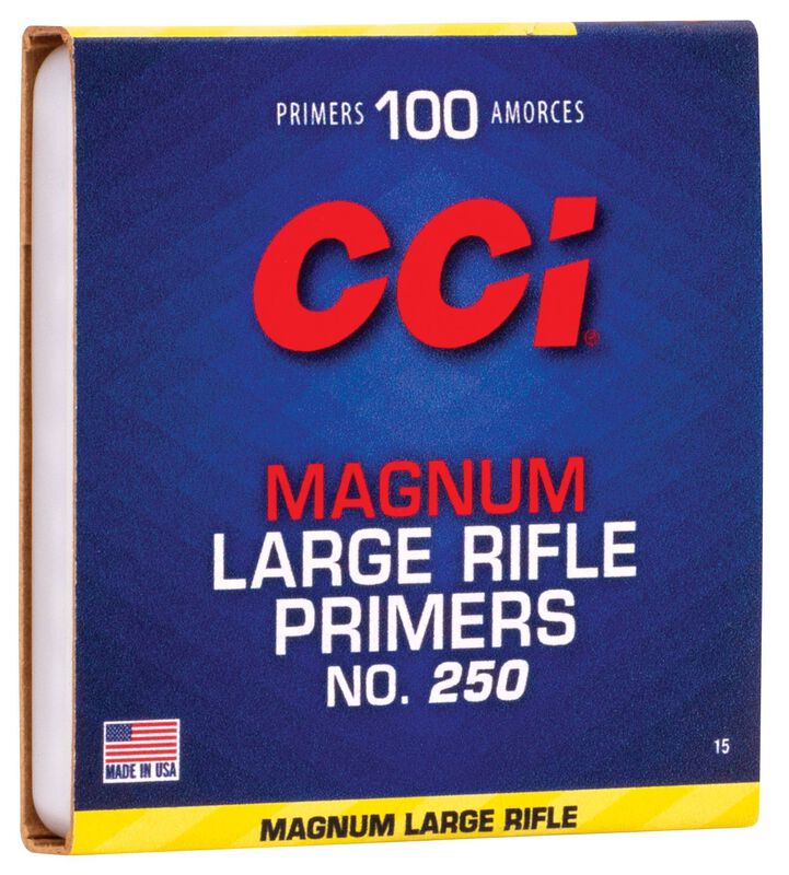 Magnum Rifle Primer, Large Magnum Rifle