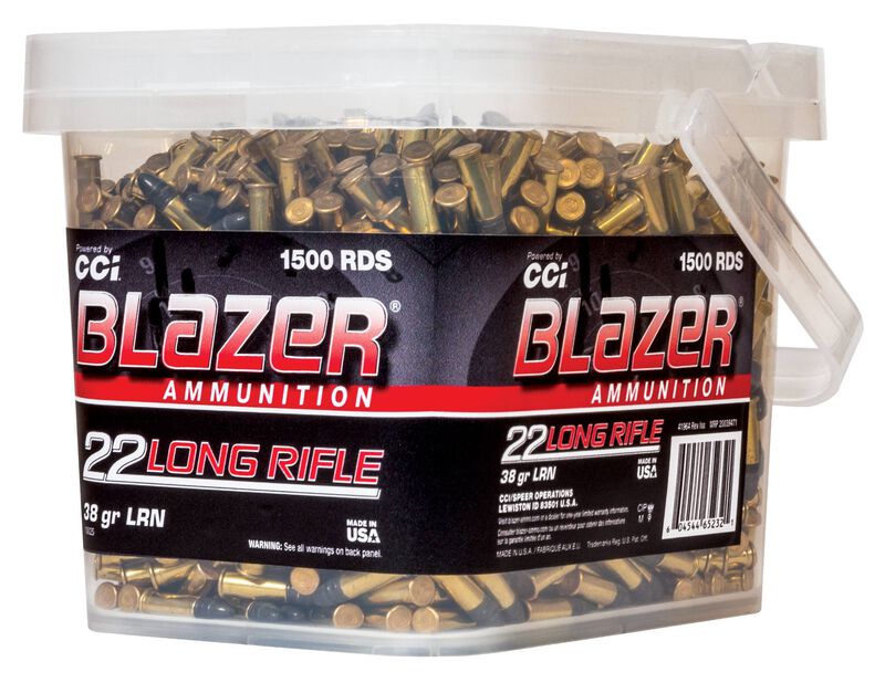 Blazer&reg; Rimfire, 22 LR, 38 Grain, Lead Round Nose, 1235 fps