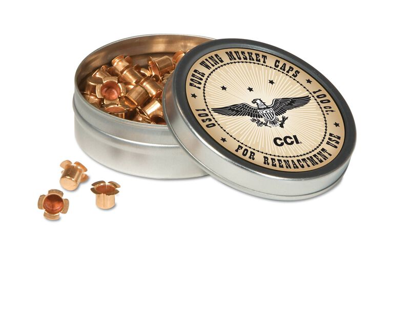 Four-Wing Musket Caps