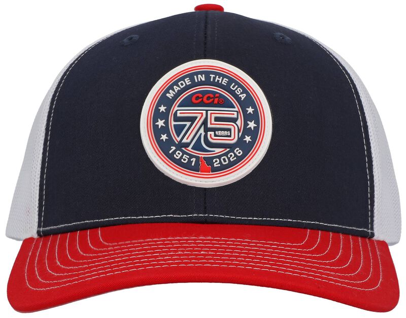CCI 75th Anniversary Hat, One Size Fits Most, Multi Color