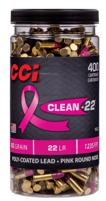 Clean-22, 22 LR, 40 Grain, Lead Round Nose, 1235 fps