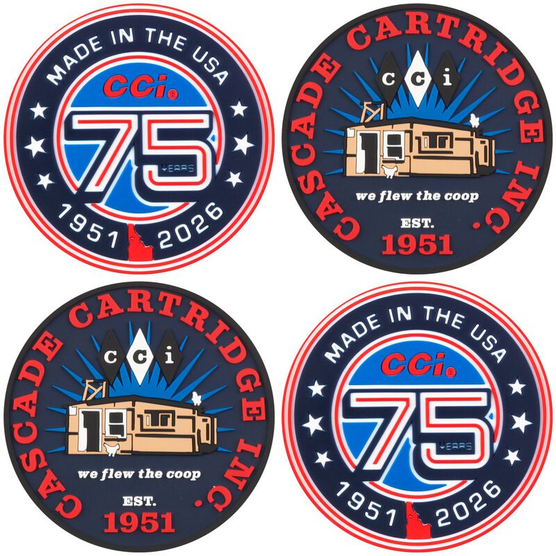 CCI We Flew The Coop Coasters, Rubber, 3.5 inch Diameter