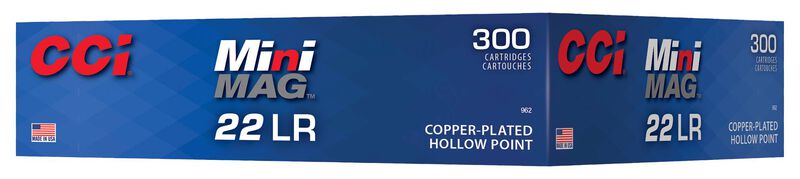 Mini-Mag HP, 22 LR, 36 Grain, Jacketed Hollow Point, 1260 fps