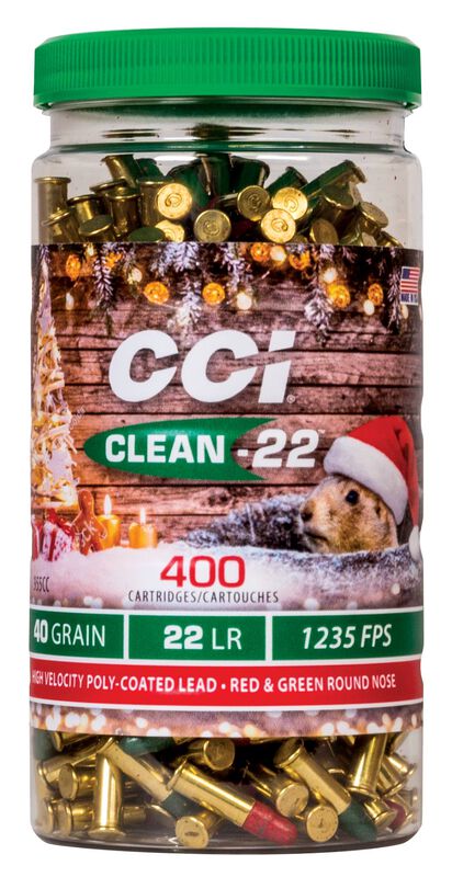 Clean-22, 22 LR, 40 Grain, Lead Round Nose, 1235 fps