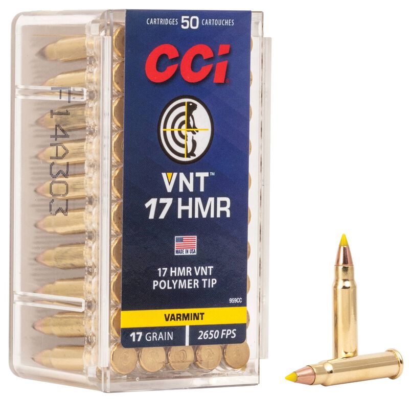 VNT&trade;, 17 HMR, 17 Grain, VNT, 2650 fps