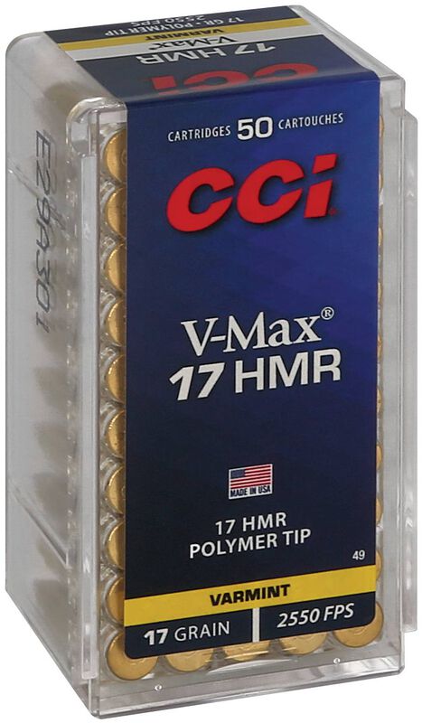 V-Max, 17 HMR, 17 Grain, V-Max&reg;, 2550 fps