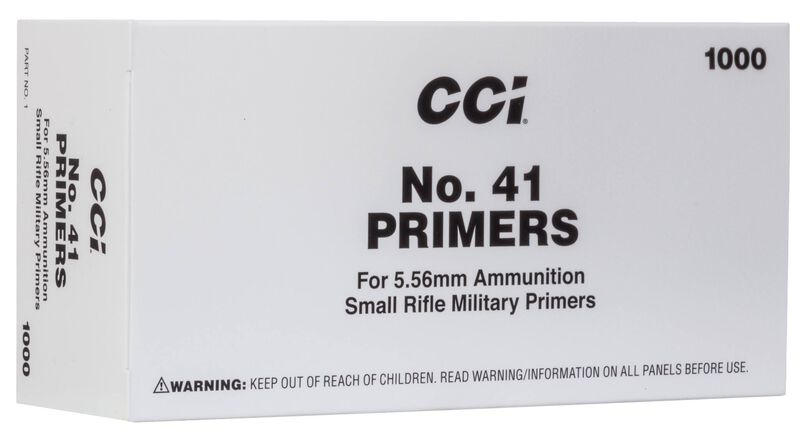Mil-Spec No.41/5.56 Primer, Small Rifle