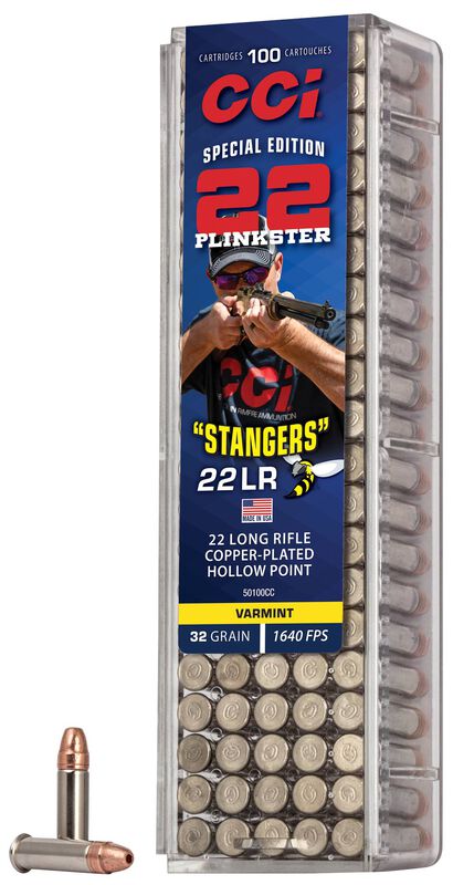 Stangers, 22 LR, 32 Grain, Copper Plated Hollow Point, 1640 fps