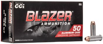 Blazer Clean-Fire, 38 Special +P, 158 Grain, Total Metal Jacket, 850 fps