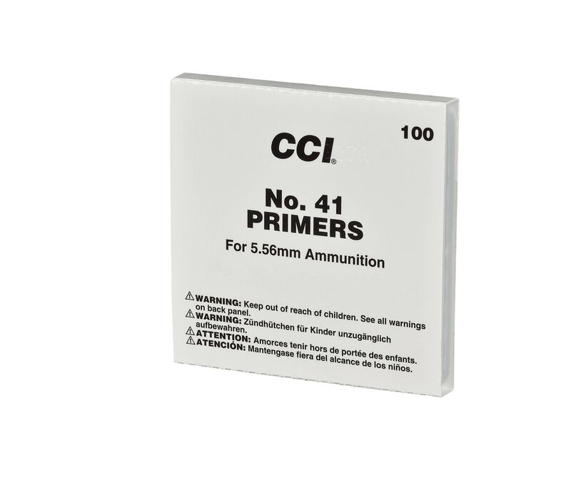 Mil-Spec No.41/5.56 Primer, Small Rifle