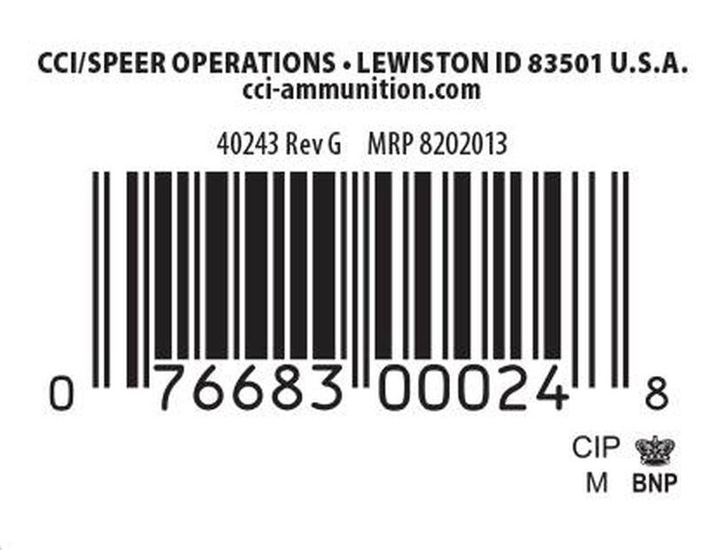 Maxi-Mag, 22 WMR, 40 Grain, Jacketed Hollow Point, 1875 fps