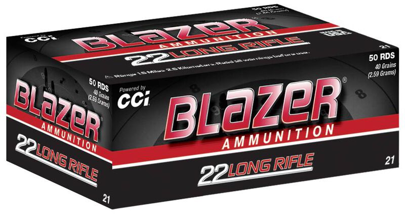Blazer&reg; Rimfire, 22 LR, 40 Grain, Lead Round Nose, 1235 fps