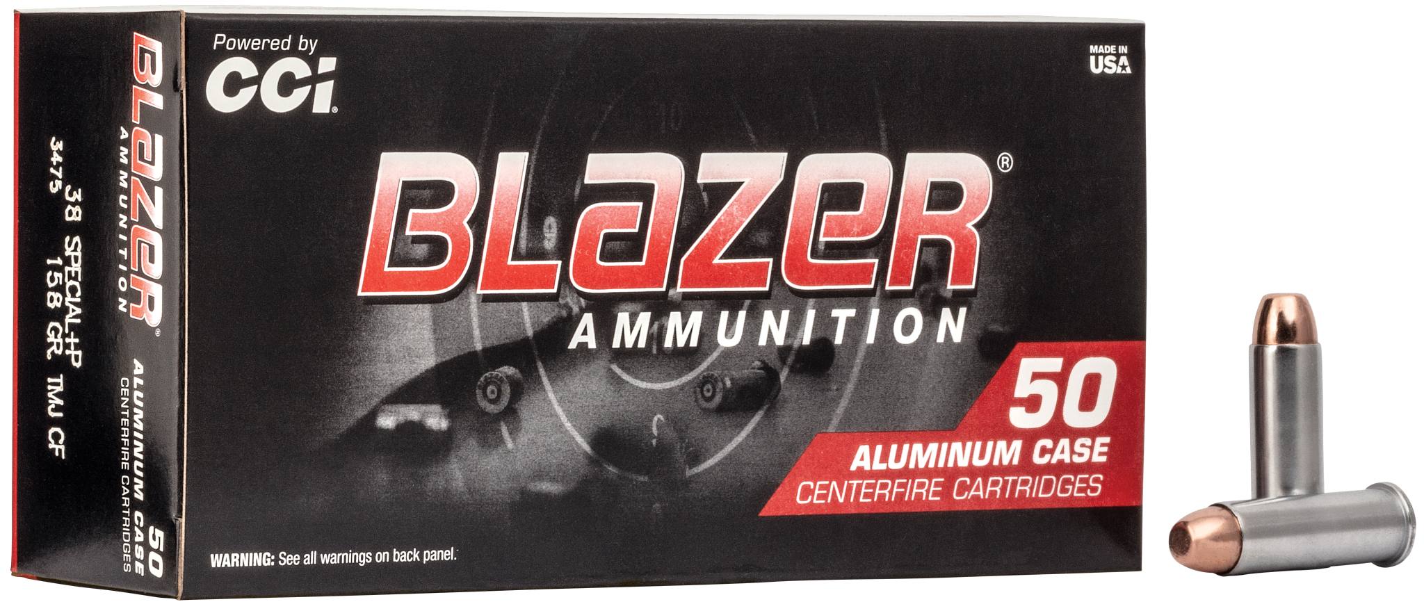 Buy Blazer Clean-Fire 38 Special +P Ammo | 158 Grain, 850 FPS